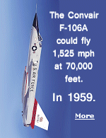 The speed record set by a F-106A in 1959 for a single-engine jet still stands. Thats quite an accomplishment for an airplane that first flew more than 60 years ago. 